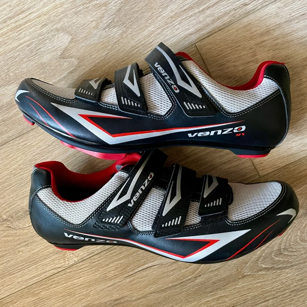 Venzo Cycling Shoes with Delta Clips Peloton Compatible